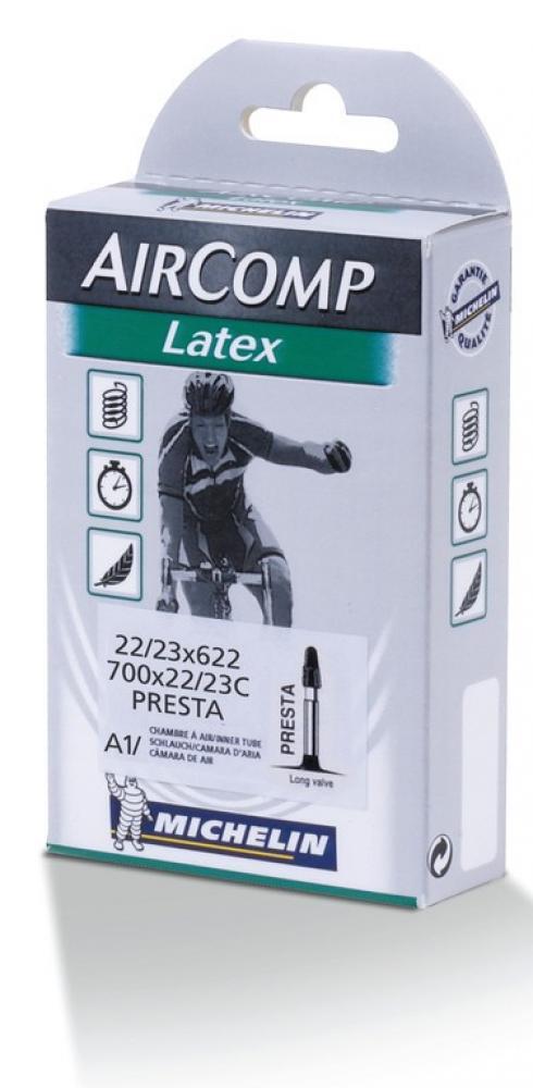 Fahrradschlauch Michelin VP Aircomp Latex A1 36mm 2/2