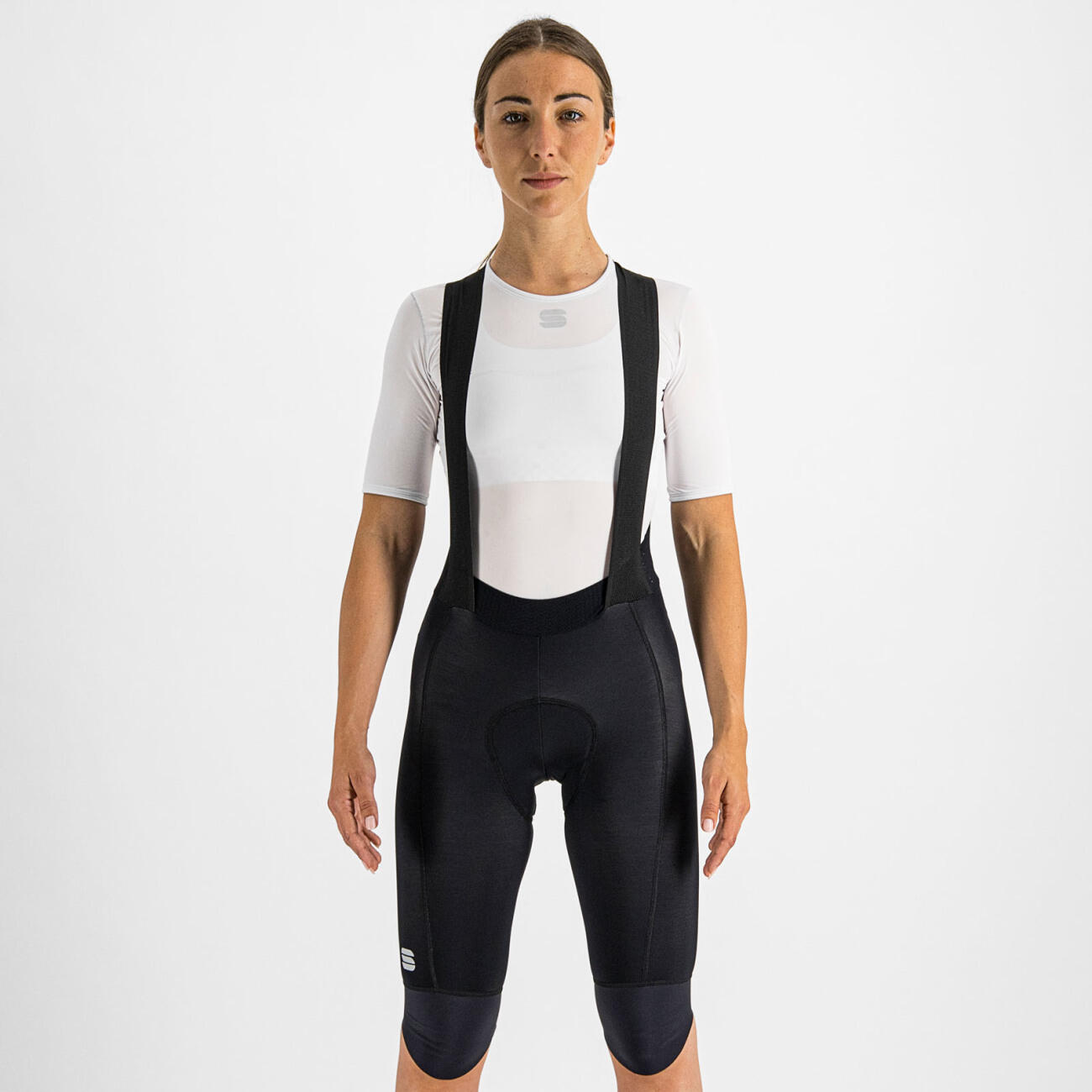 SPORTFUL Calças curtas com alças - BODYFIT PRO THERMAL