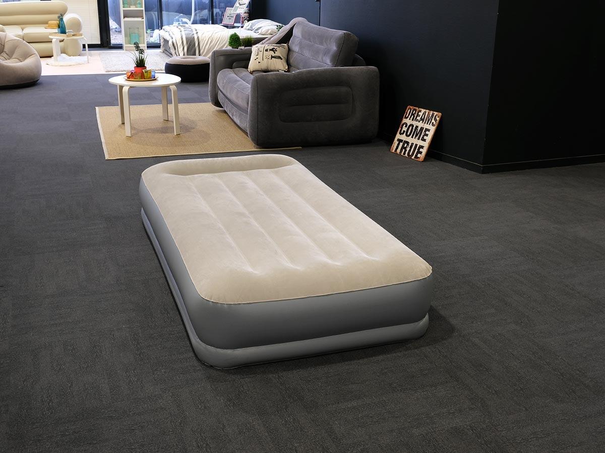 Pack matelas gonflable Pillow Rest Mid Rise 1 place  + Drap housse 3/5