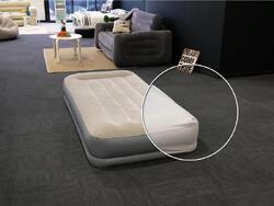 Pack matelas gonflable Pillow Rest Mid Rise 1 place + Drap housse
