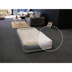 Pack matelas gonflable Pillow Rest Mid Rise 1 place + Drap housse