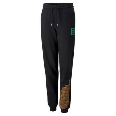 Broeken universeel voor meisjes puma x minecraft sweatpants