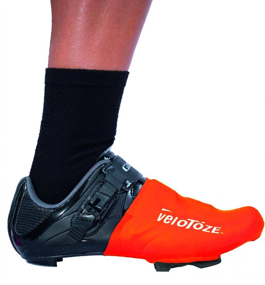 Velotoze Überschuhe Toe Orange Unisize 2/2
