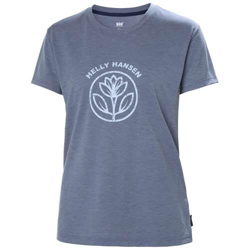 Damen universal Tshirts Helly Hansen W Skog Recycled Graphic Tee