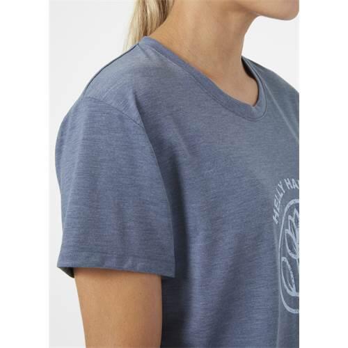 T-shirt universel femmes Helly Hansen W Skog Recycled Graphic Tee 2/5