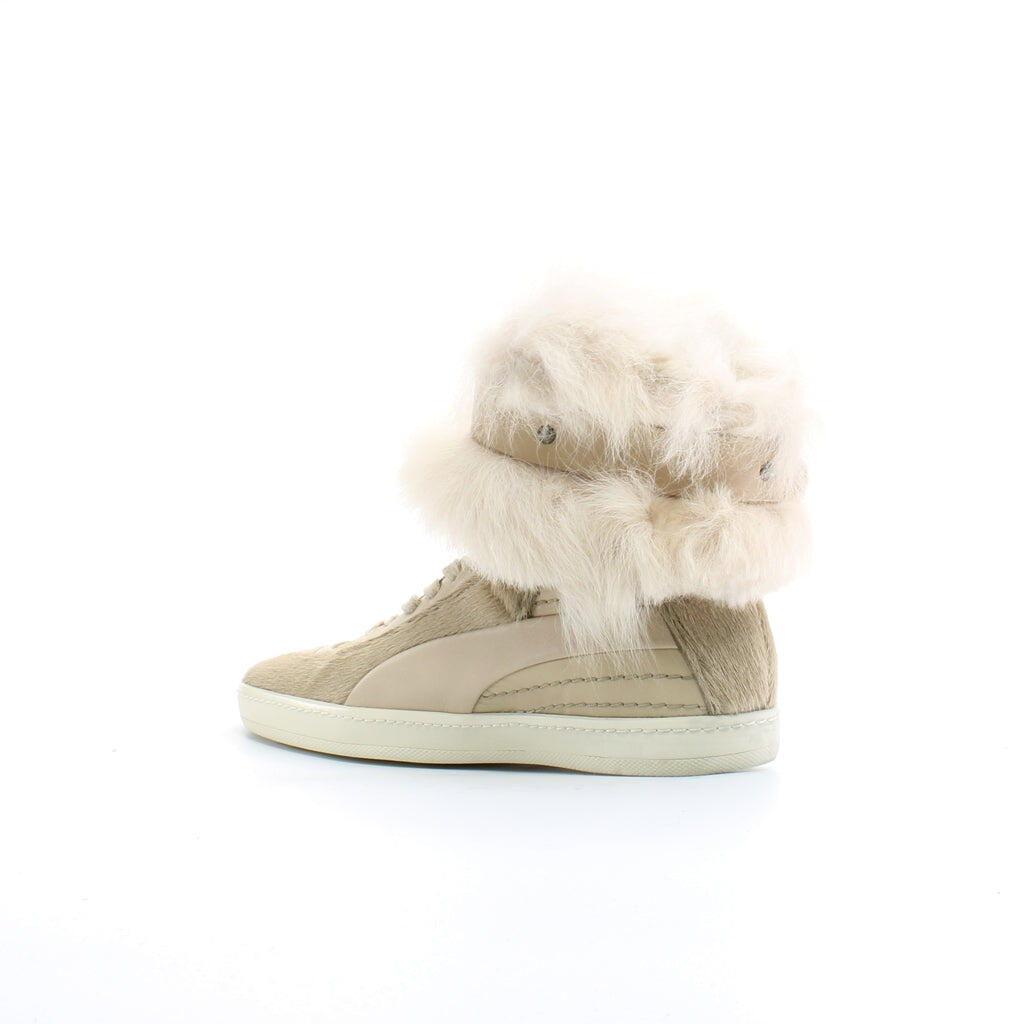 Puma Alexander McQueen Womens Beige Trainers 6/7