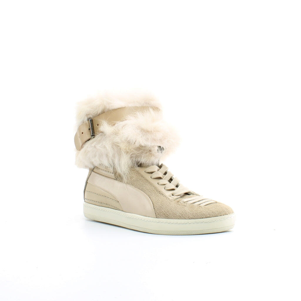 Puma Alexander McQueen Womens Beige Trainers 1/7