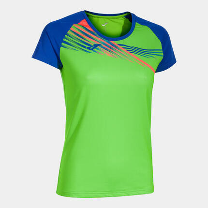Maillot Manches Courtes Running Femme Joma Elite X Bleu Roi