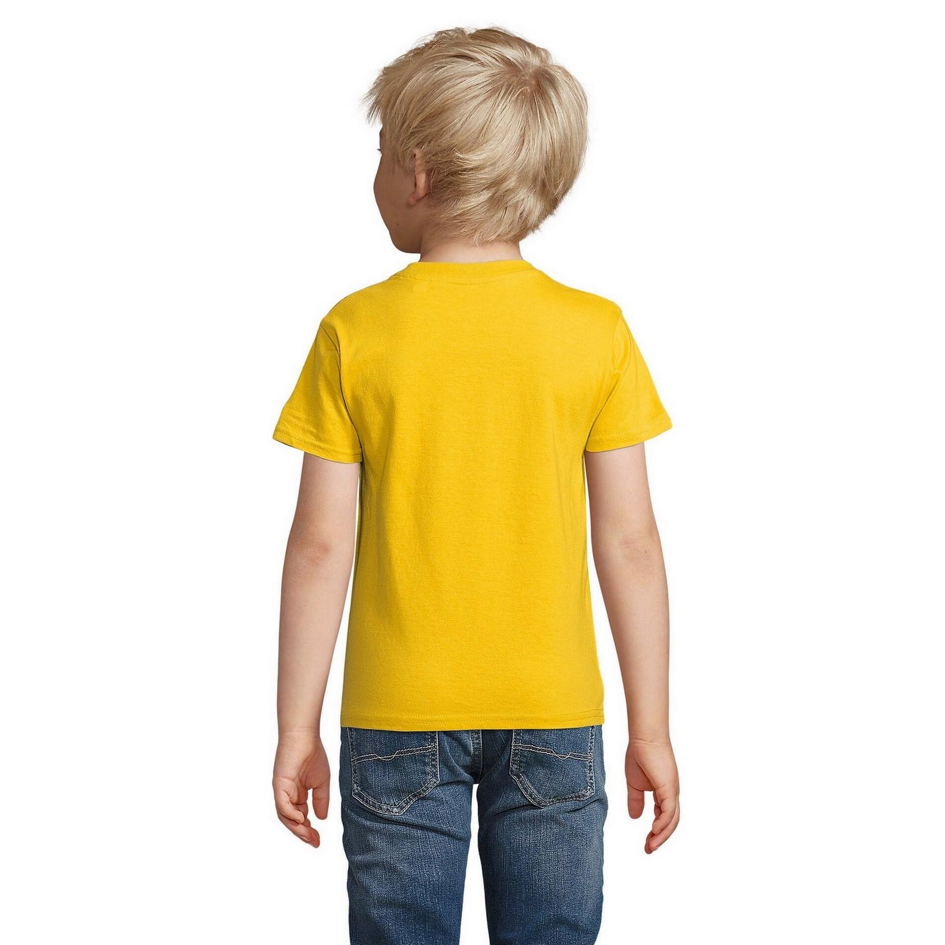 Tshirt CRUSADER Enfant (Jaune Or) 2/3