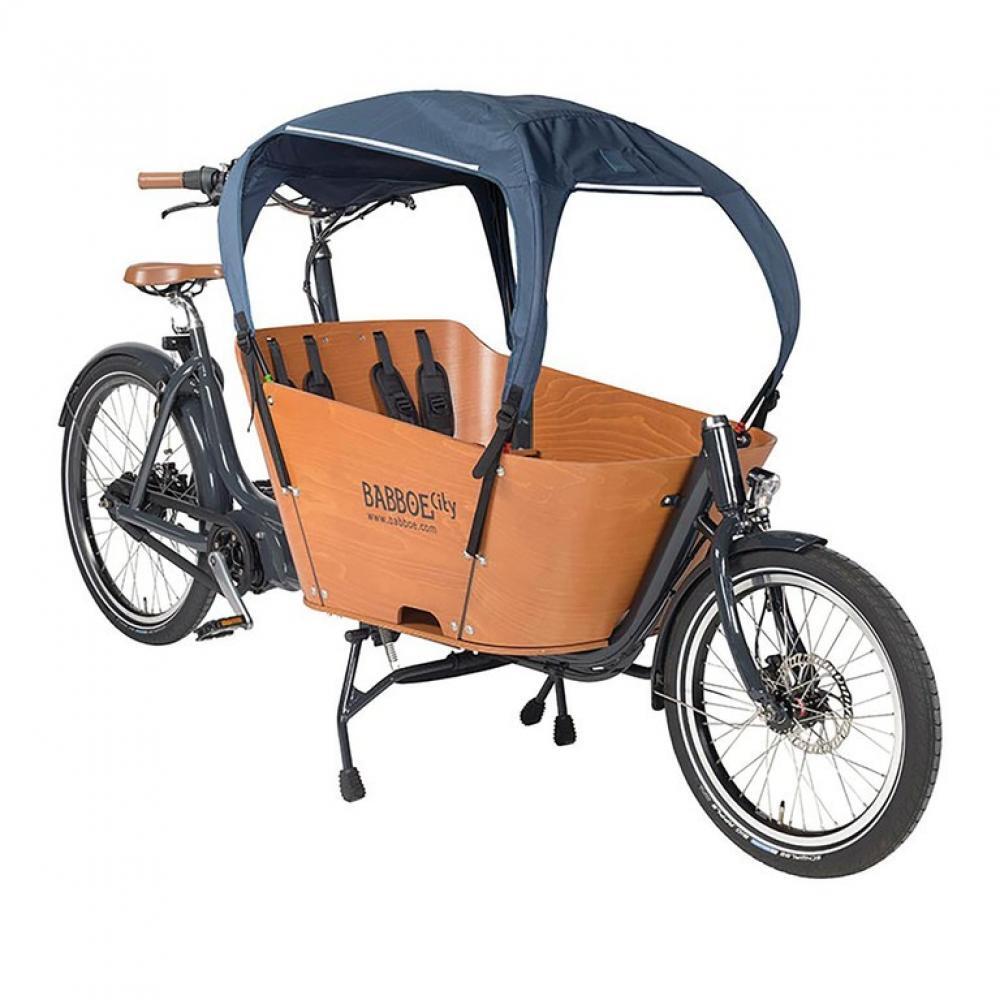 Babboe pare-soleil bleu pour City 2/2