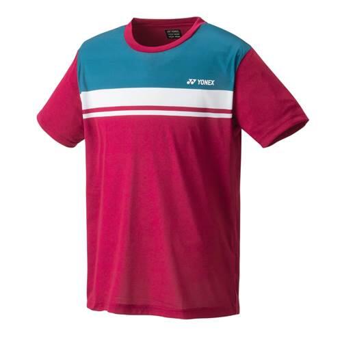 Koszulka sportowa męska Yonex Crew Neck Stripes 2023