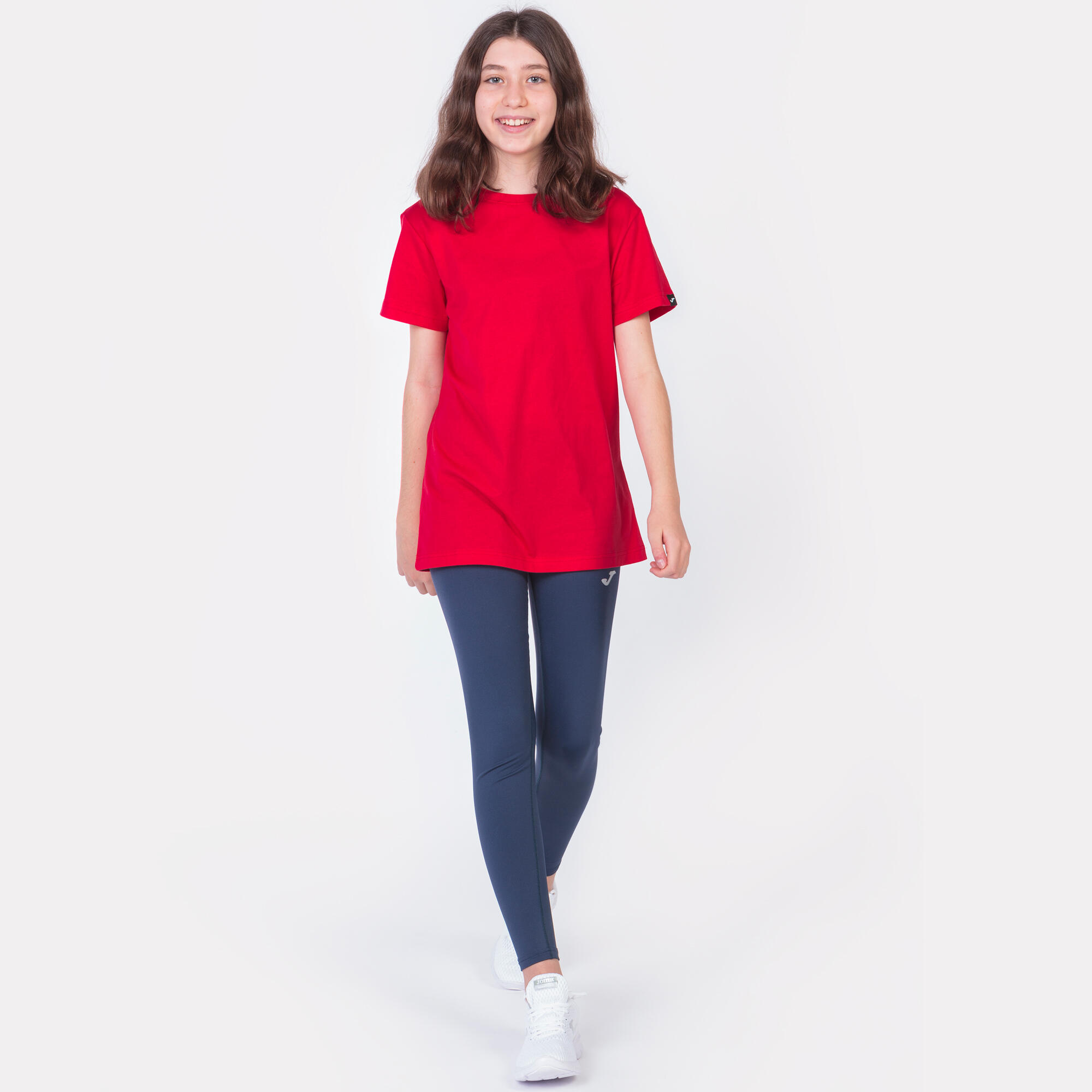 Maillot Manches Courtes Fitness Femme Joma Desert Rouge 4/5