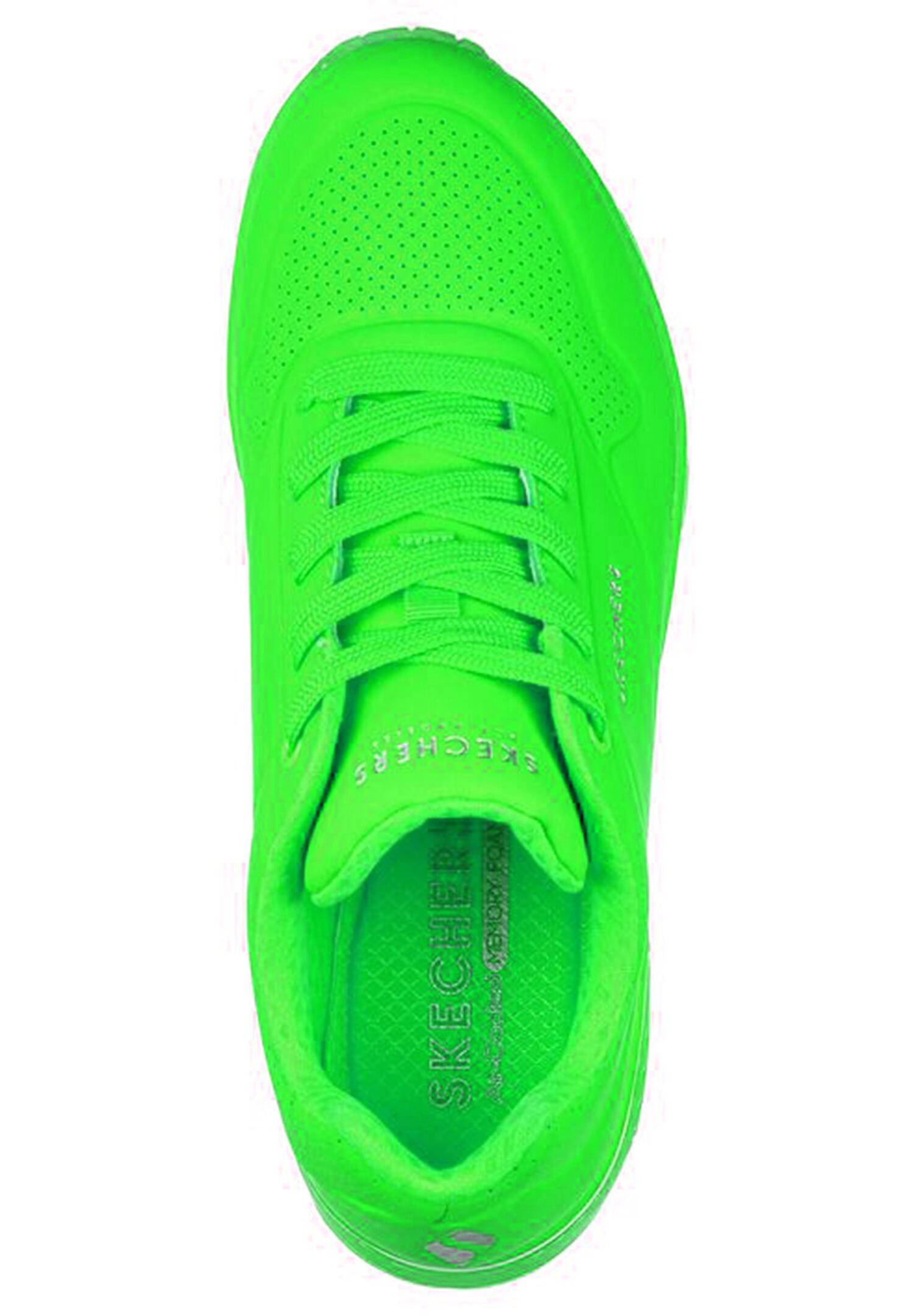 Skechers Street UNO Night Shades Sneakers Damen 73667 neon grün 3/7