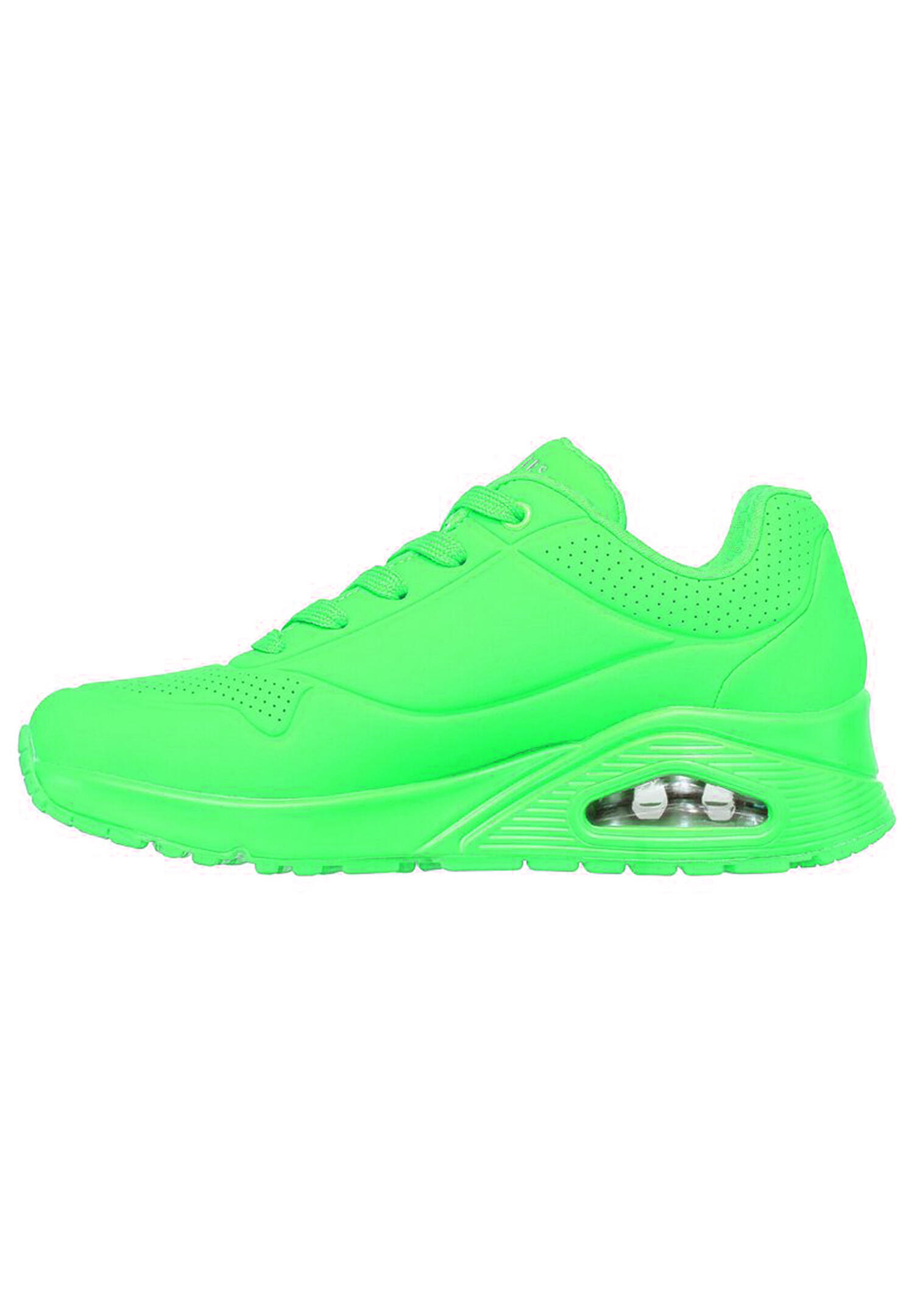 Skechers Street UNO Night Shades Sneakers Damen 73667 neon grün 2/7