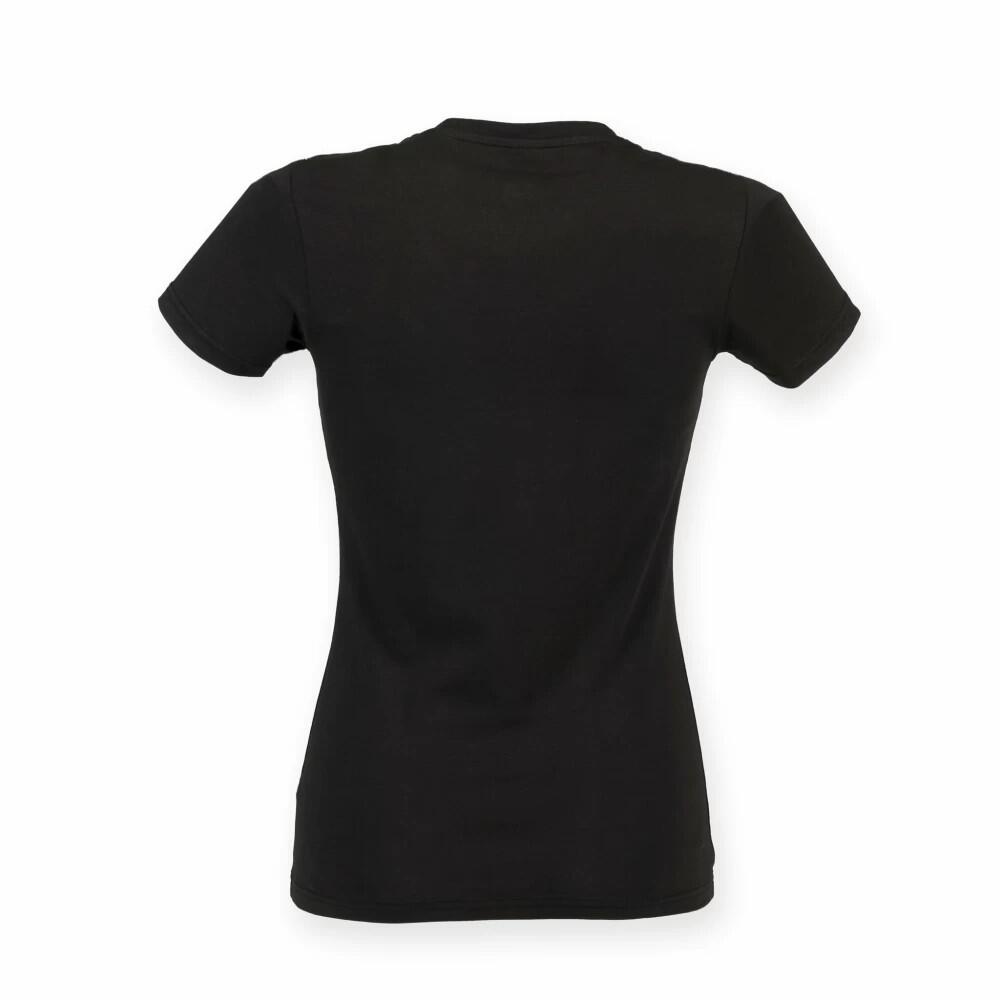 Tshirt FEEL GOOD Femme (Noir) 2/3