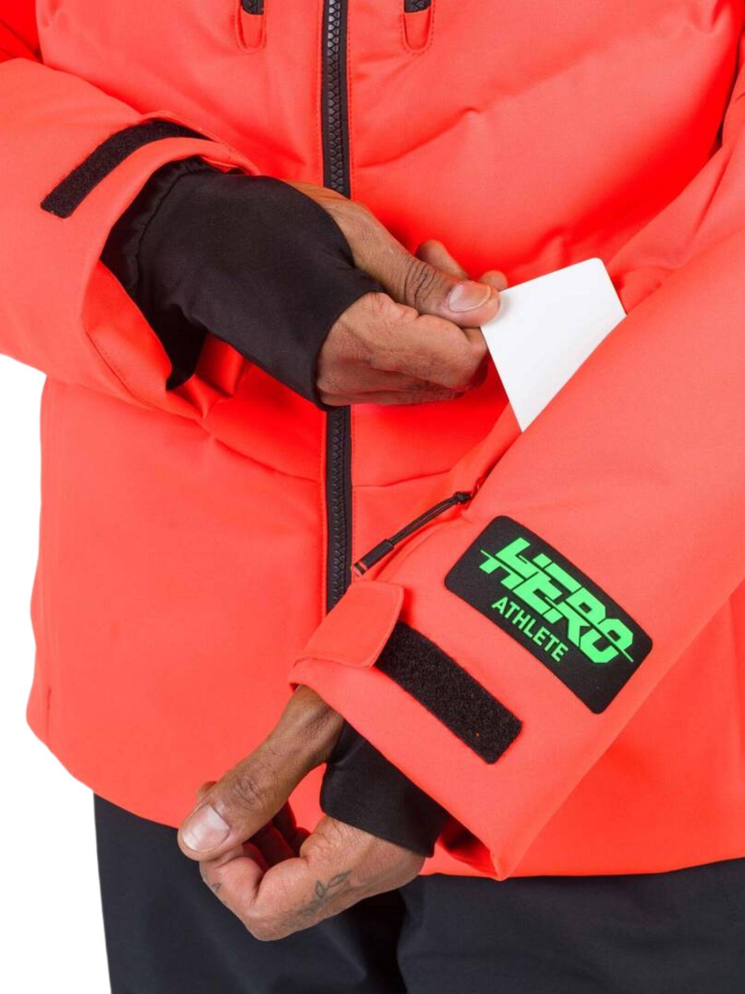 Kurtka narciarska Rossignol męska Hero Blackside puffy JKT czerwona 5/6