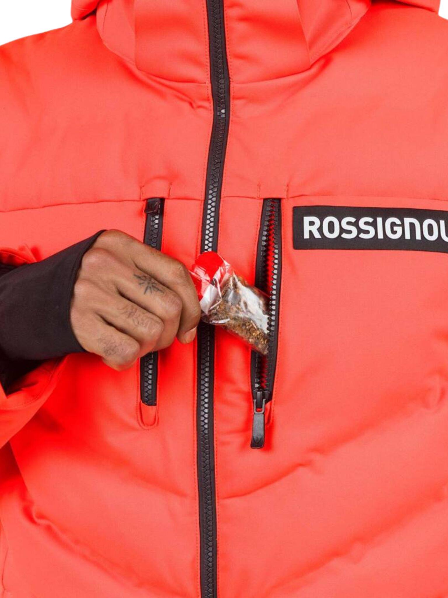 Kurtka narciarska Rossignol męska Hero Blackside puffy JKT czerwona 4/6