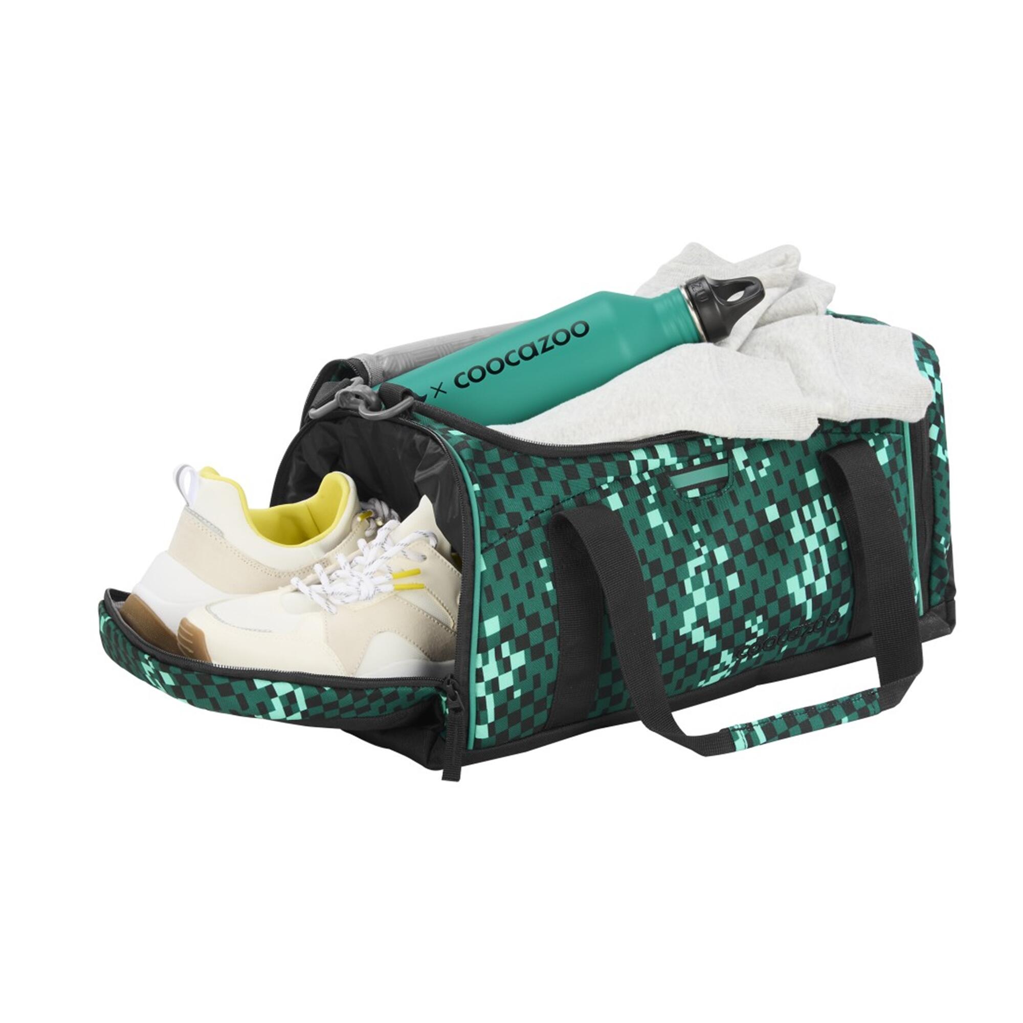 COOCAZOO Tasche Sporttasche mit Nasswäschefach, 20 Liter 2/3