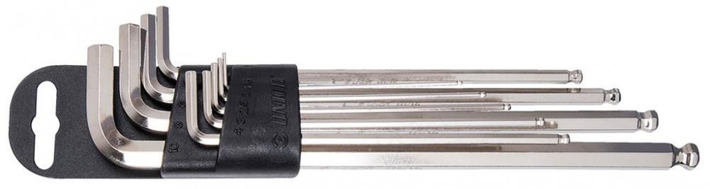 Unior Sechskantstiftschlüsselset lang rot,Kunststoffclip,1,5-10mm,220/3SLPH-US 2/2