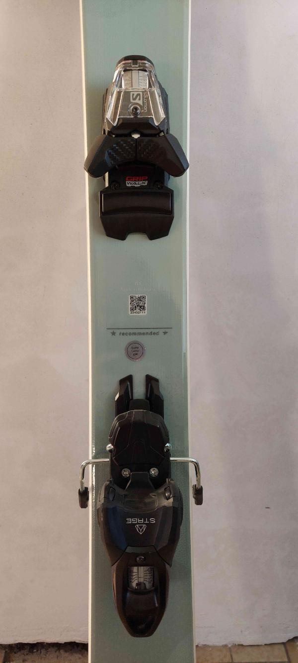 Entre Particuliers - Ski Salomon Qst Lumen 99 + fix Salomon Stage Gw 11 Black 3/5