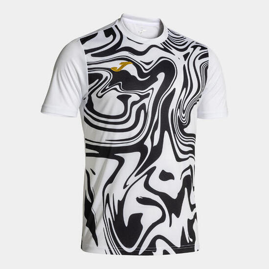 Maillot Manches Courtes Football Homme Joma Lion II Blanc
