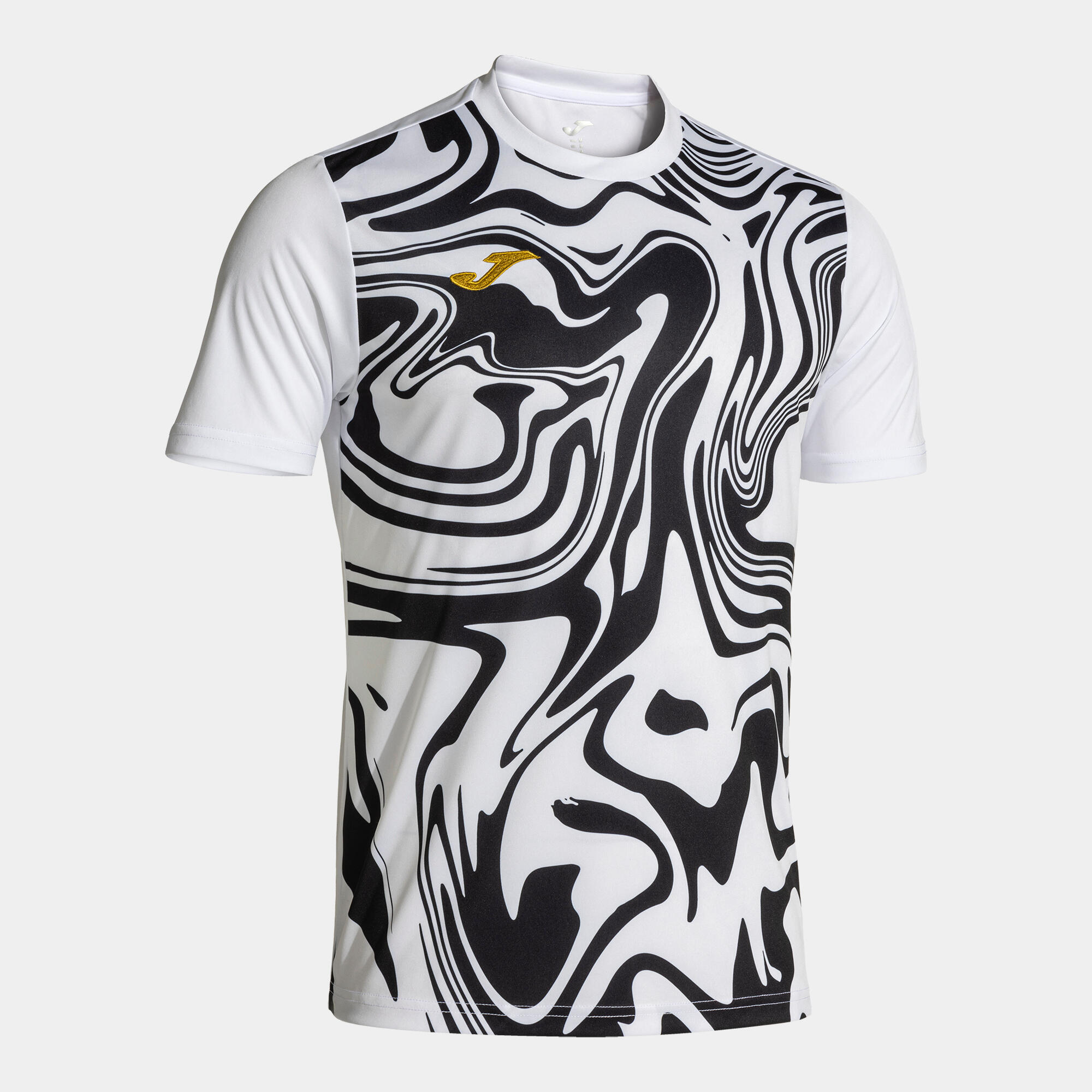 T-Shirt Manga Curta Futebol Homem Joma Lion II Branco