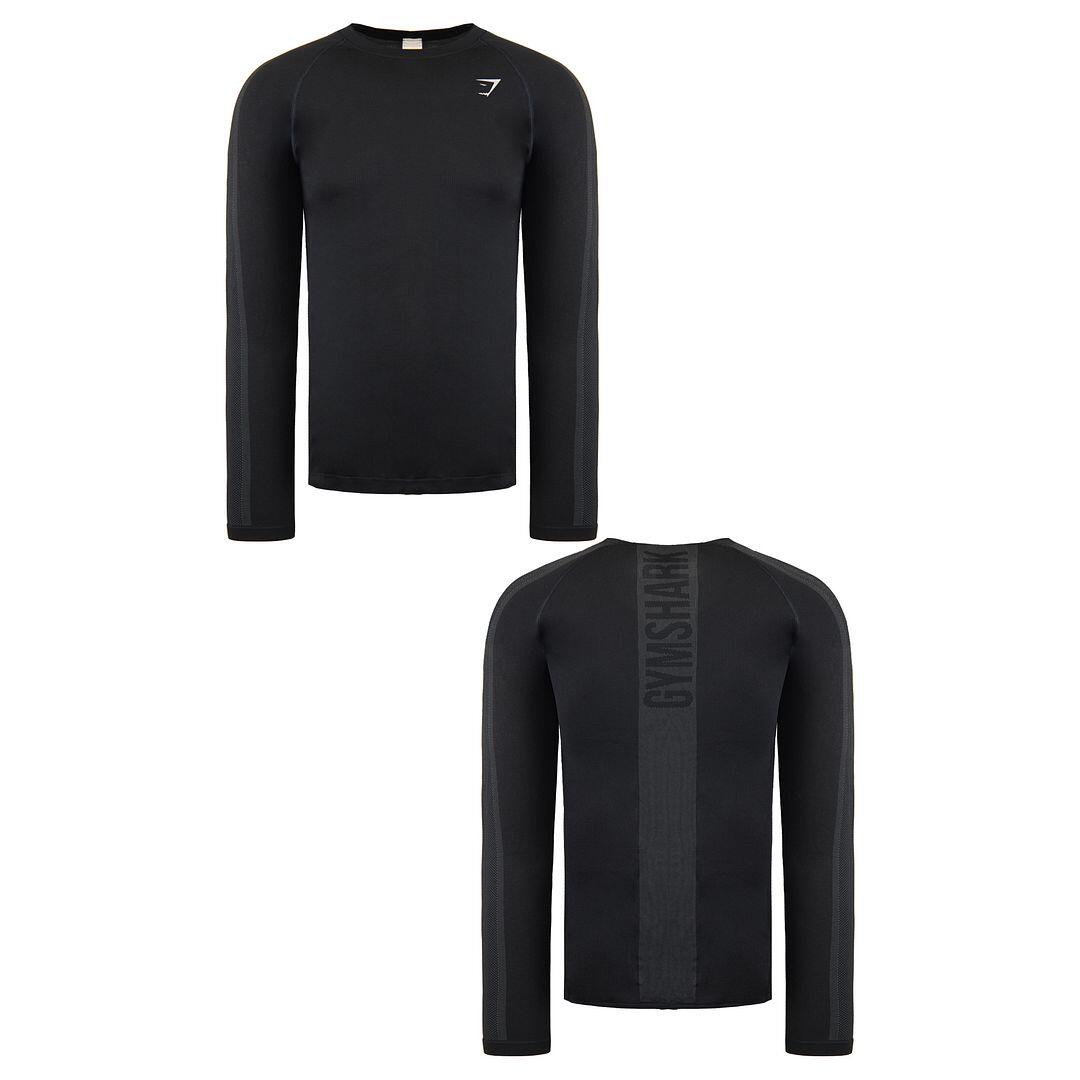 Gymshark Aspect Mens Black Seamless Top 3/3