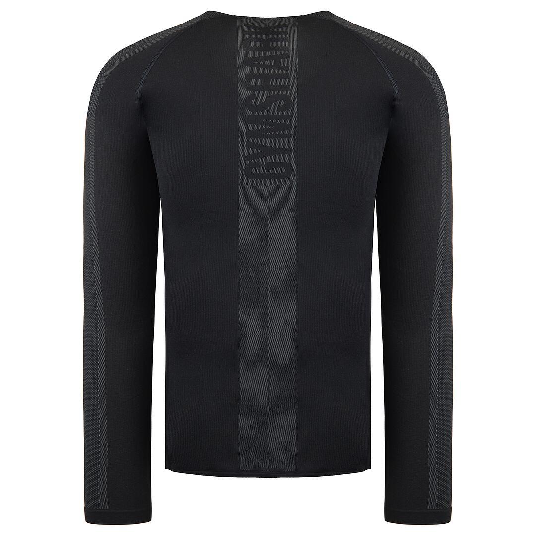Gymshark Aspect Mens Black Seamless Top 2/3