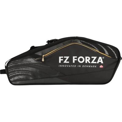 Tas - badminton - unisex - tour line x6 - compact, praktisch - zwart