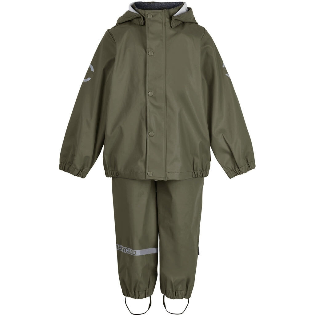 MIKK-LINE Mikk-line Regenset mit Matschhose und Jacke 110 Dusty Olive