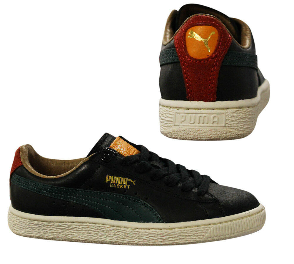 Puma Basket MMQ Mens Black Trainers 1/1