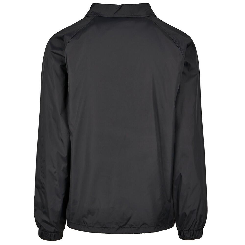 Mens Coach Jacket (Black) 2/3