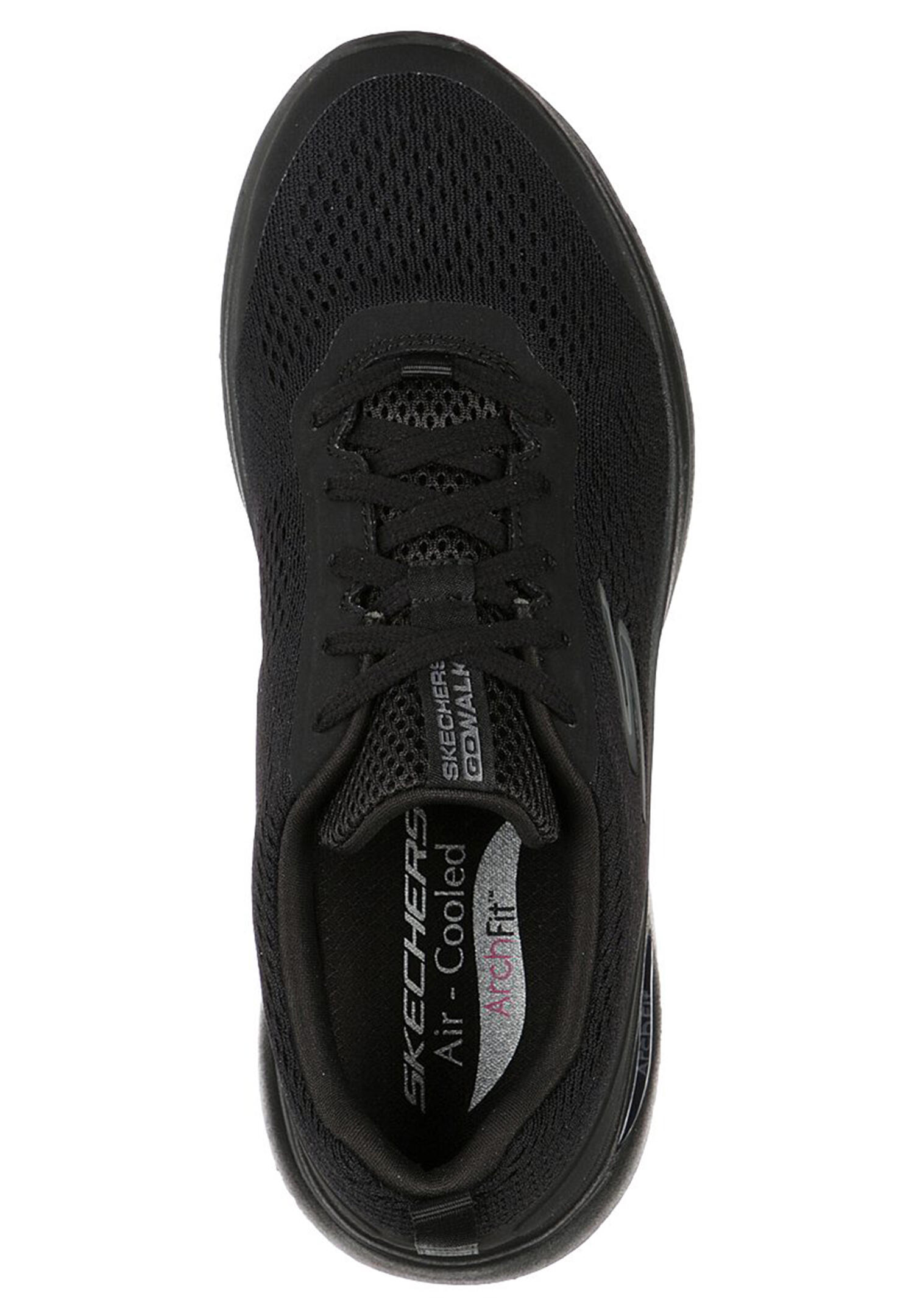 Skechers Go Walk Arch Fit - MOTION BREEZE Damen Sneaker 124404 Schwarz 3/4