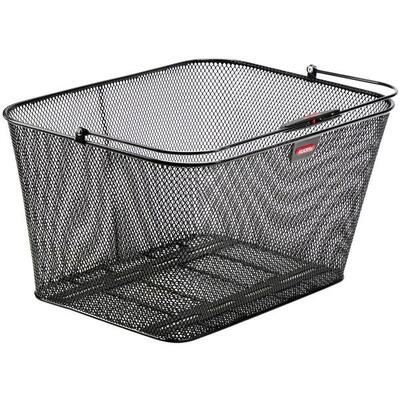 KLICKfix Fahrradkorb City Korb Cargokorbclip schwarz 37x49x26 cm