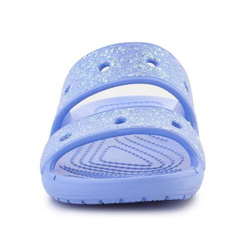 Sandals Niño Crocs Classic Glitter Azul 2/5