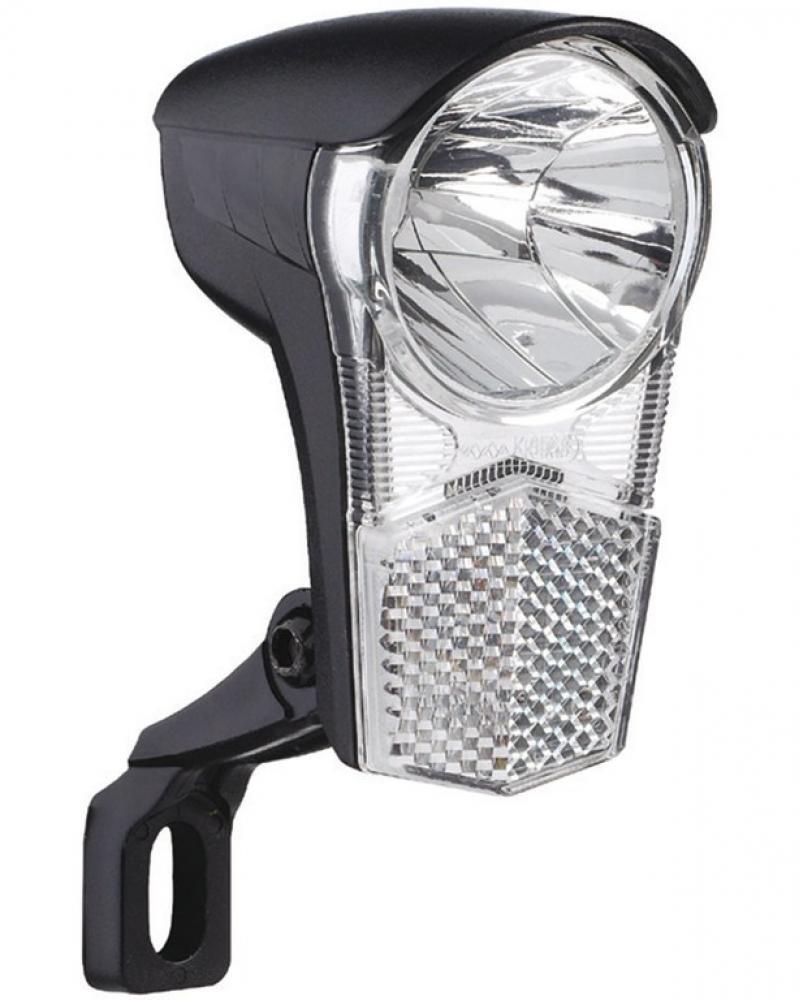 Büchel phare LED pour dynamo Uni LED env. 15 lux avec support et interrupteur 3/3