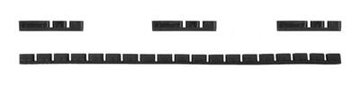 Haibike trk alltrack mrs rubberset incl. railafdichtingsrubber