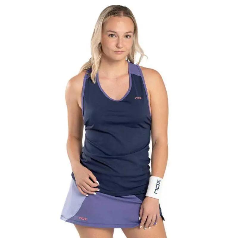 Camiseta Nox Pro Azul Marino Mujer 5/5