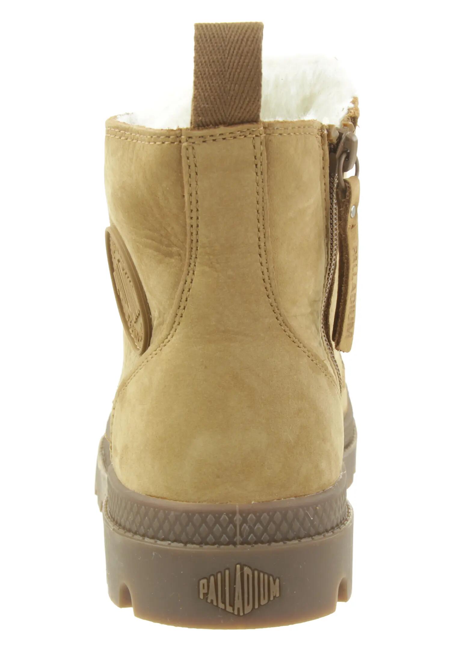 PALLADIUM Herren Pampa Hi Zip WL Winter Ankle Boots Stiefelette 05982 braun 3/6