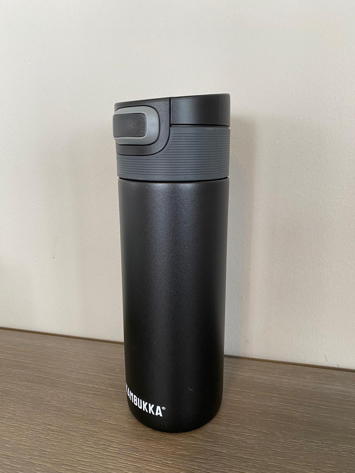 Thermobecher 500ml Kambukka Etna Edelstahl, 3in1, auslaufsicher Matte Black 6/7