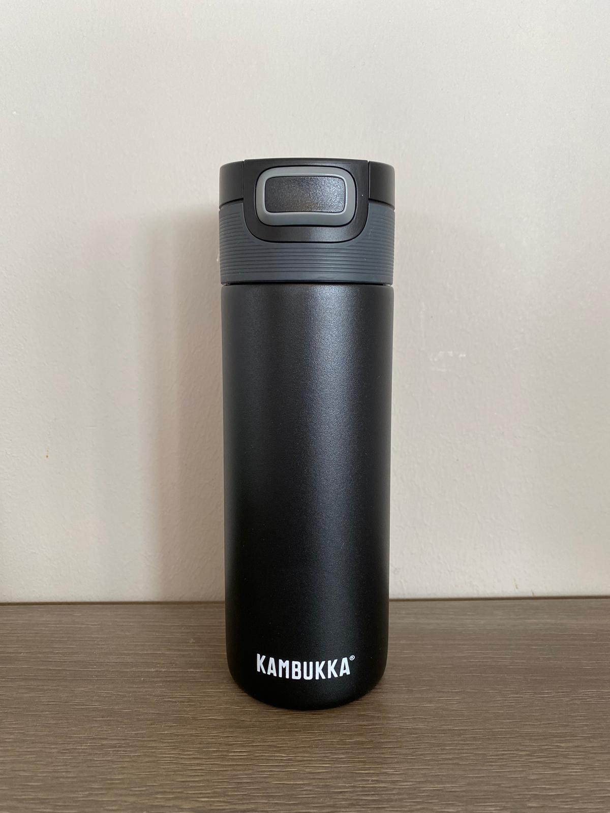 Thermobecher 500ml Kambukka Etna Edelstahl, 3in1, auslaufsicher Matte Black 5/7
