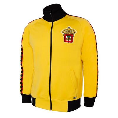Voetbaljack - heren - retro - leones negros udeg 1974 - geel
