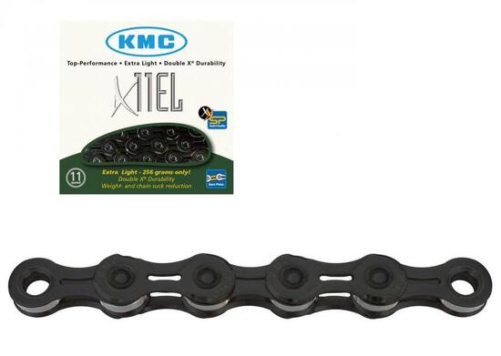 KMC Kette X-11 EL BlackTech 118 Glieder NewDouble X Durability für 11-fach mi...