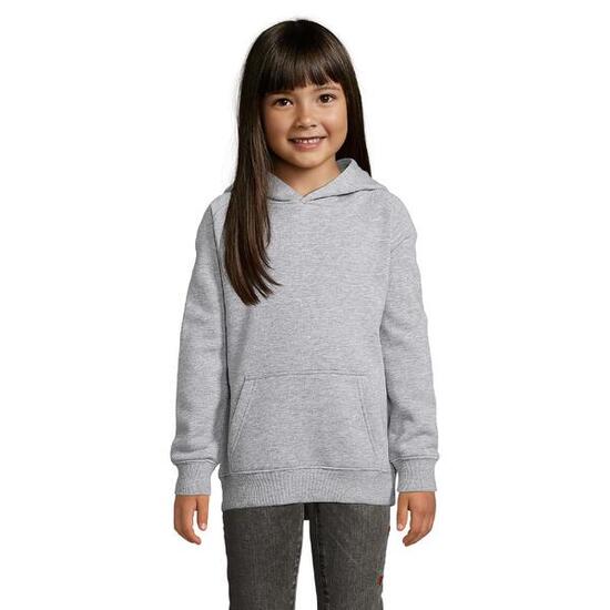 Felpa Bambini SOLS Stellar Grigio Melange