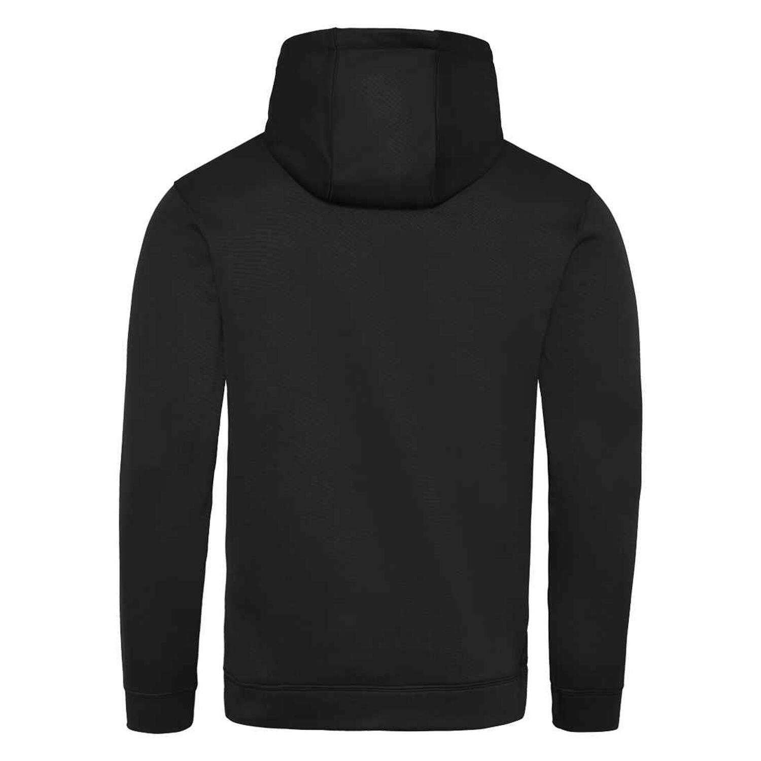 Sweat À Capuche Adulte (Noir Vif) 2/2