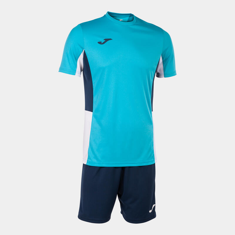 Ensemble Football Homme Joma Danubio II Turquoise Fluo