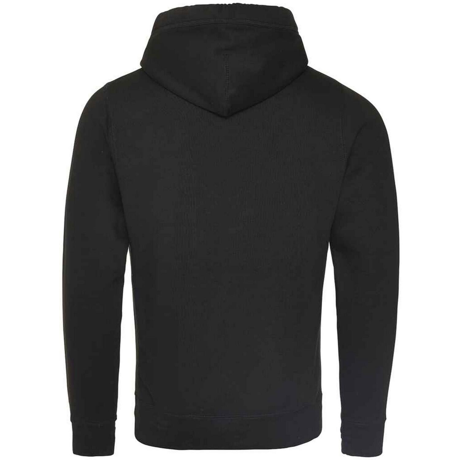 Sweat À Capuche Adulte (Noir Vif) 2/2
