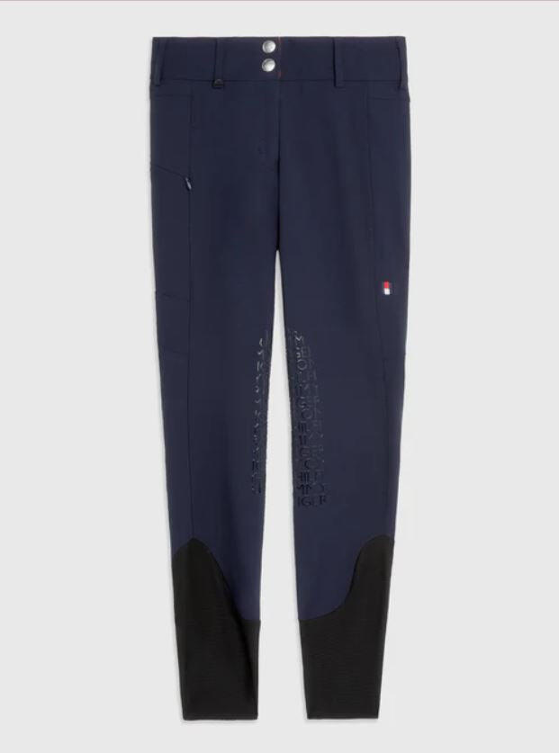 Tommy Hilfiger Equestrian Kneegrip Rijbroek Pro Blauw - 5/7