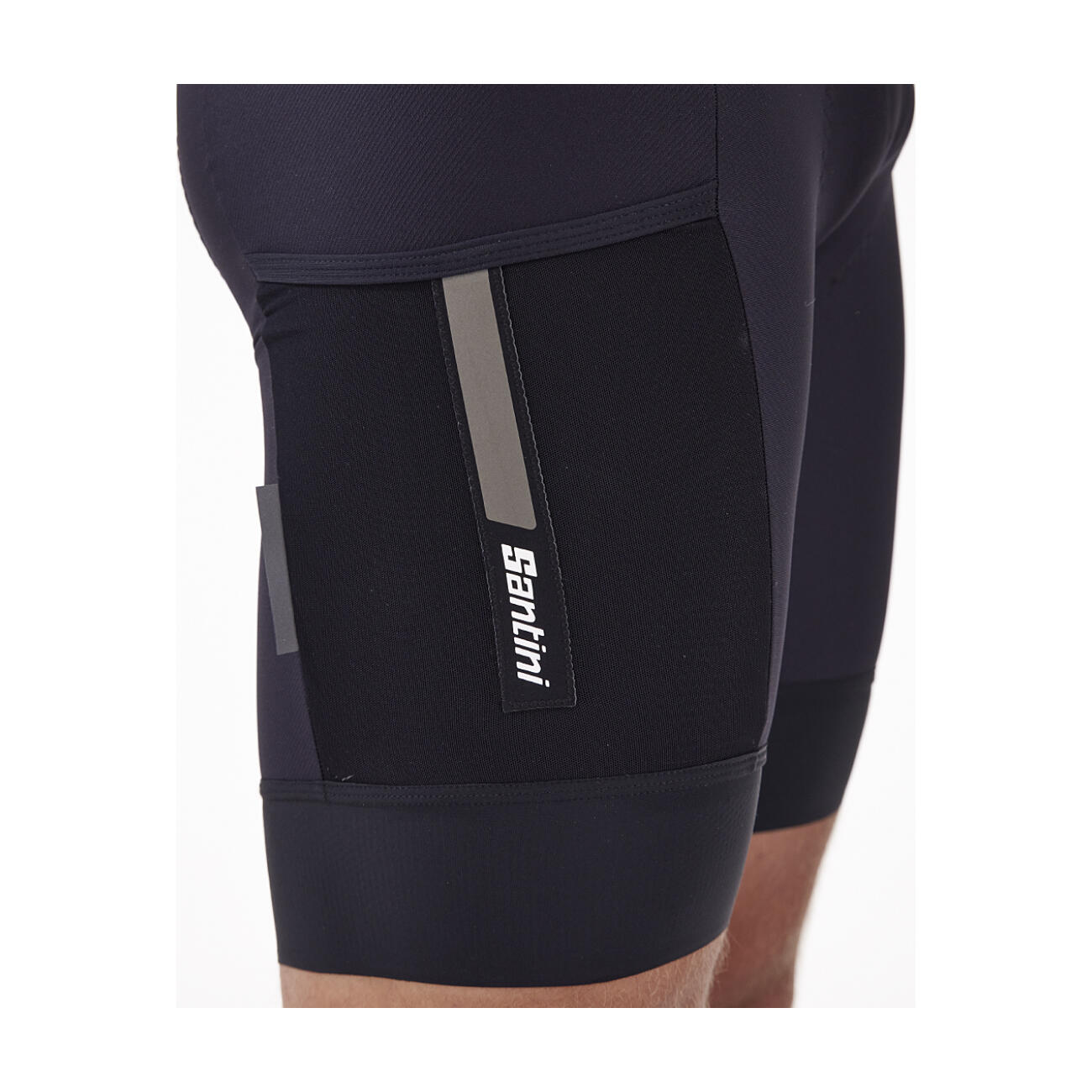 Kurze Fahrradhose mit Trägern - GRAVEL 3/6