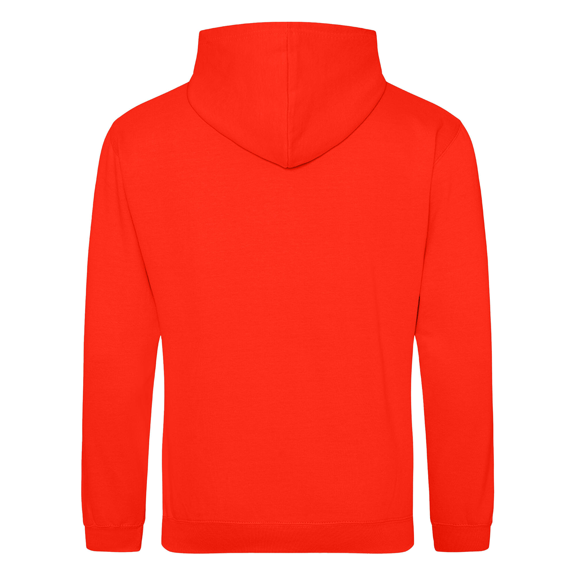 Felpa Con Cappuccio Uomo Awdis College Arancio Tramonto 2/2